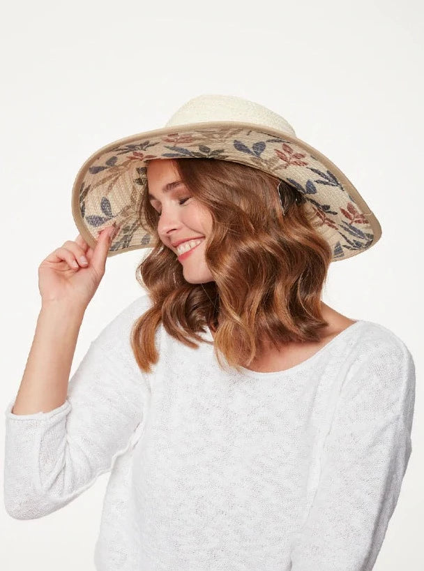  TUJAH Summer Large Brim Sun Hats for Women Embroidery Folded  Floppy Hat Bohemia Beach Cap (Color : A, Size : 55-58cm) : Ropa, Zapatos y  Joyería